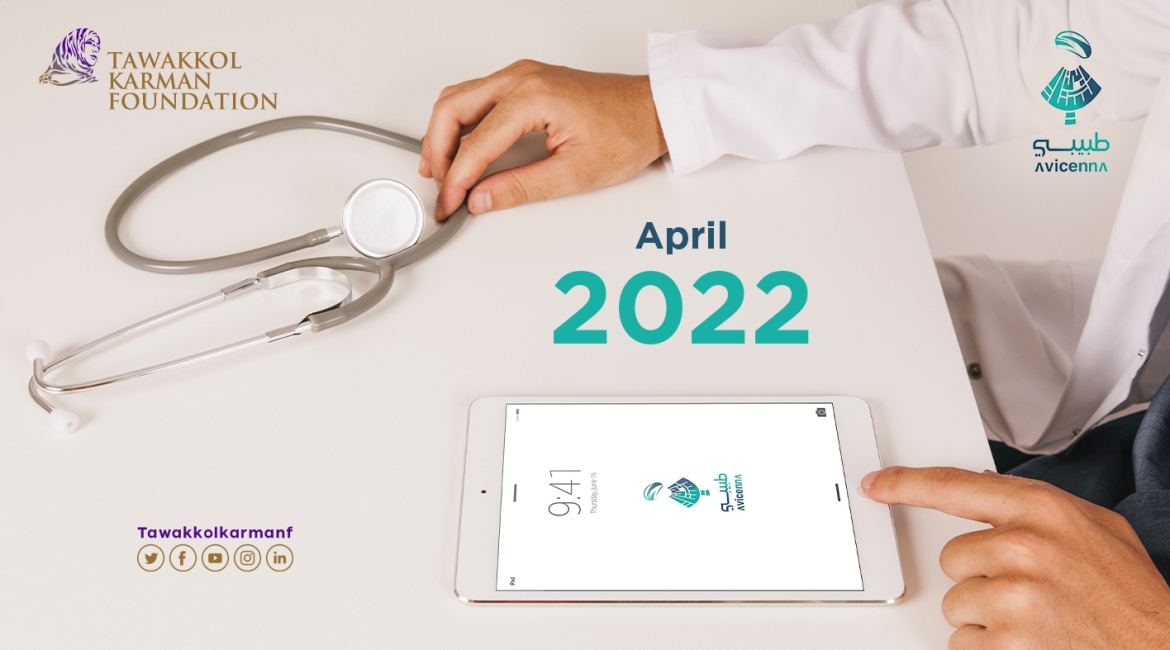 Tabibi APP has provided 529 Free medical consultations in April 2022